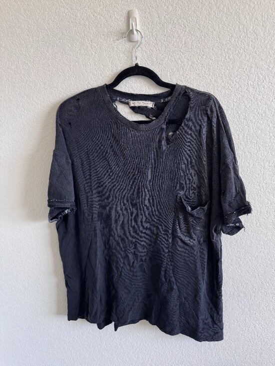 We The Free Tops - Women's We The Free distressed oversized tee